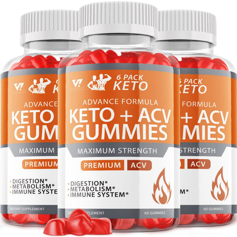 3 Pack Keto ACV Gummies