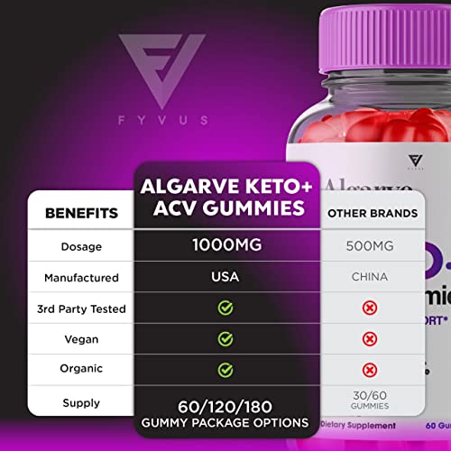 Algarve Keto ACV Gummies - Advanced Formula