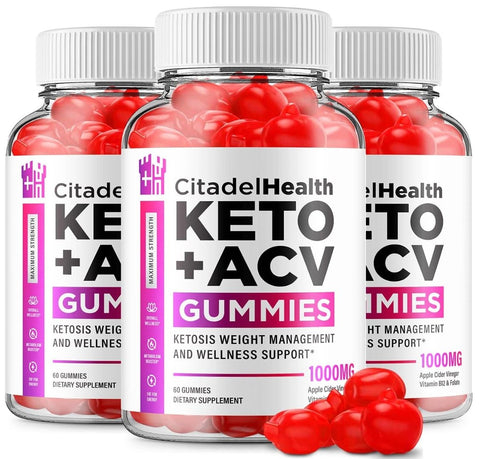 Citadel Health's ACV Keto Gummies