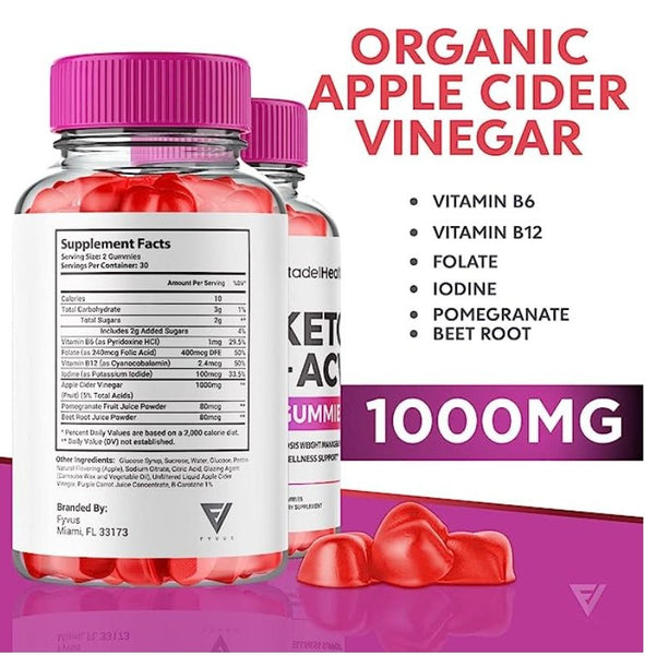 Citadel Health's ACV Keto Gummies