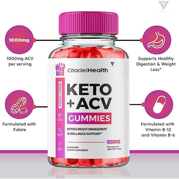 Citadel Health's ACV Keto Gummies