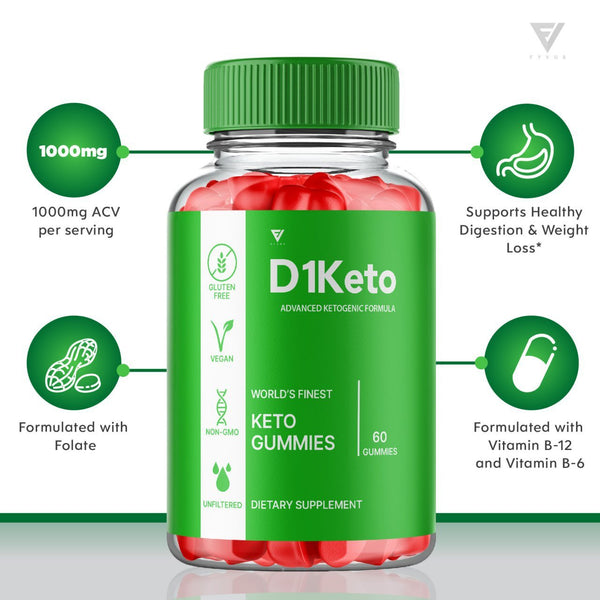 D1 Keto ACV Gummies - Advanced Ketogenic Formula