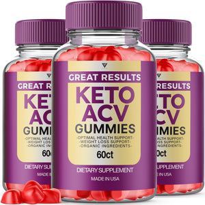 Great Results Keto ACV Gummies - Advanced Formula